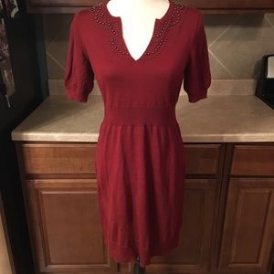 Ann Taylor Loft Short Sleeve Sweater Dress size S